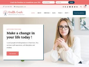 Mental Health Coach WordPress Theme