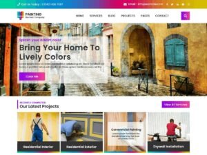 Painting Contractor WordPress Theme