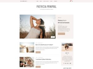 Patricia Minimal WordPress Theme