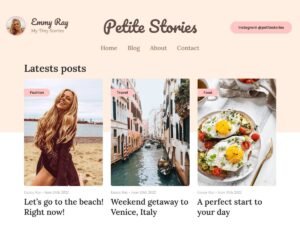 Petite Stories WordPress Theme