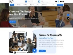 SEO Agency Lite WordPress Theme