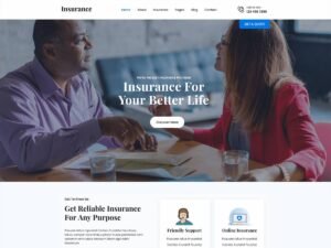 SKT Insurance WordPress Theme