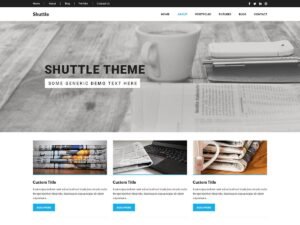 Shuttle iNews WordPress Theme