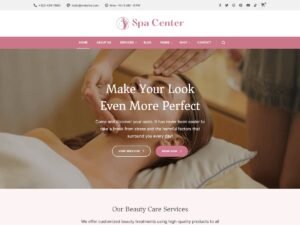 Spa Center WordPress Theme