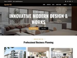 Sparkle FSE WordPress Theme