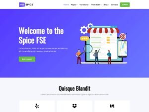 Spice FSE WordPress Theme