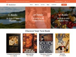 Stationary Bookstore WordPress Theme