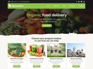 Agriculture Farming WordPress Theme