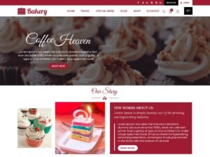 Bakery Cafe WordPress Theme