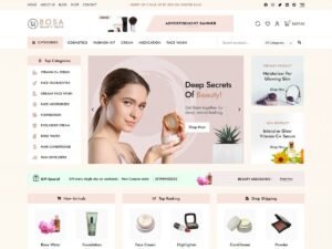 Bosa Beauty Shop WordPress Theme