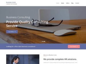 Business Carter WordPress Theme
