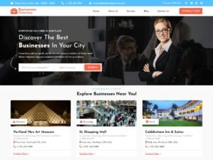Business Directory Elementor WordPress Theme