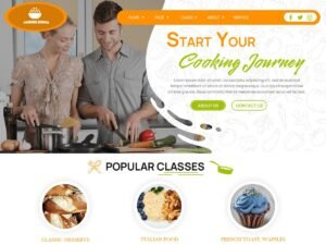 Cooking Classes WordPress Theme