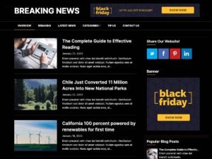 Darkly Magazine WordPress Theme