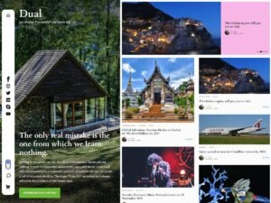 Dual WordPress Theme
