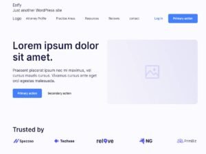 Estfy WordPress Theme