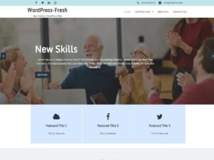Goldy Health Cover WordPress Theme