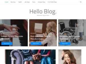 Hello Blog WordPress Theme