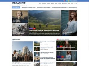 Meganizer WordPress Theme