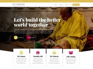 NGO Charity Hub WordPress Theme