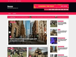 Newsze WordPress Theme