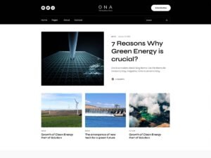 Ona Environmental WordPress Theme