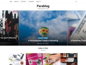 Parablog WordPress Theme