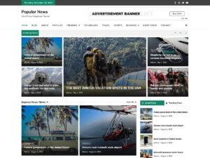 Popular News WordPress Theme