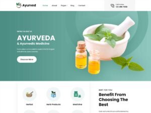 SKT Ayurveda WordPress Theme