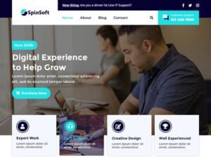 SpinSoft WordPress Theme