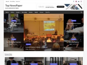 Top Newspaper WordPress Theme