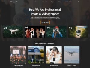 Videography Filmmaker WordPress Theme