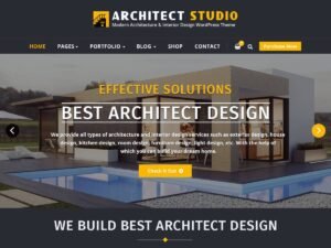 Architect Studio WordPress Theme