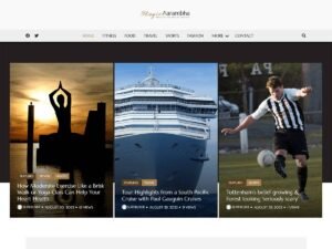 Blogin Aarambha WordPress Theme