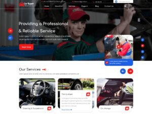 Car Repair Mechanic WordPress Theme