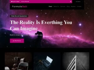 Formula Dark WordPress Theme