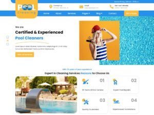 Swimming Pool Cleaning WordPress Theme