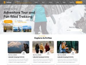 Adventure Trekking Camp WordPress Theme