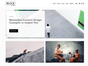 Block Aarambha WordPress Theme