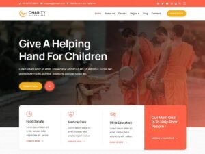Bosa Charity Fundraiser WordPress Theme