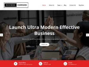 Business Campaign WordPress Theme
