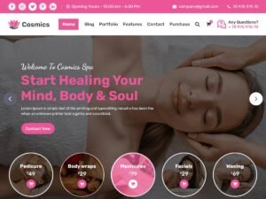Cosmics WordPress Theme