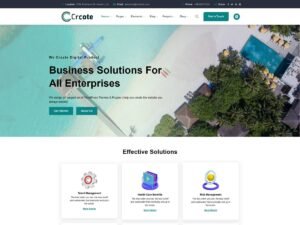 Crcote Corporate WordPress Theme