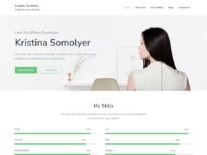 Creativ Portfolio WordPress Theme