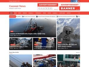 Current News WordPress Theme