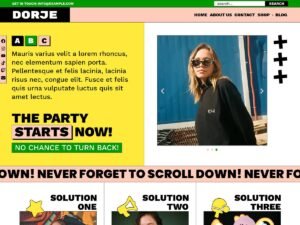 Dorje WordPress Theme