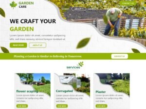 Garden Landscaping Coach WordPress Theme