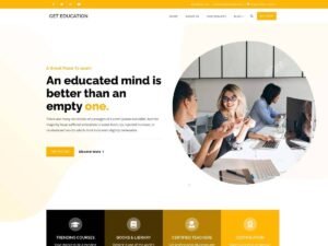 Get Education WordPress Theme