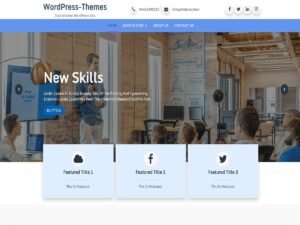 Goldy Silver WordPress Theme