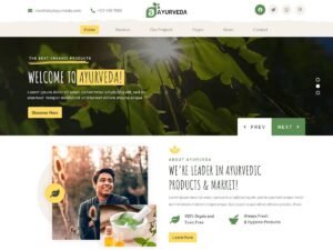 Herbal Ayurveda WordPress Theme